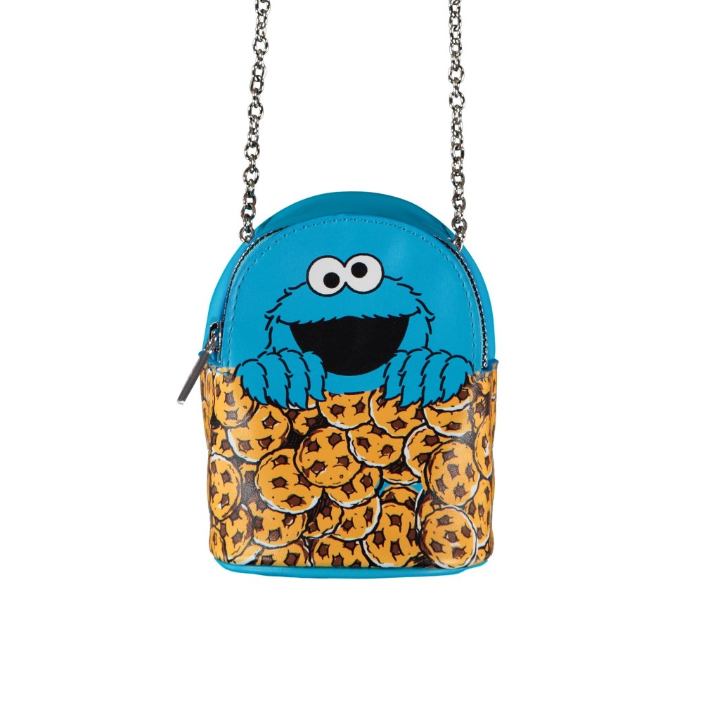 Sesame Street - Cookie Monster Sac d'épaule - Bleu